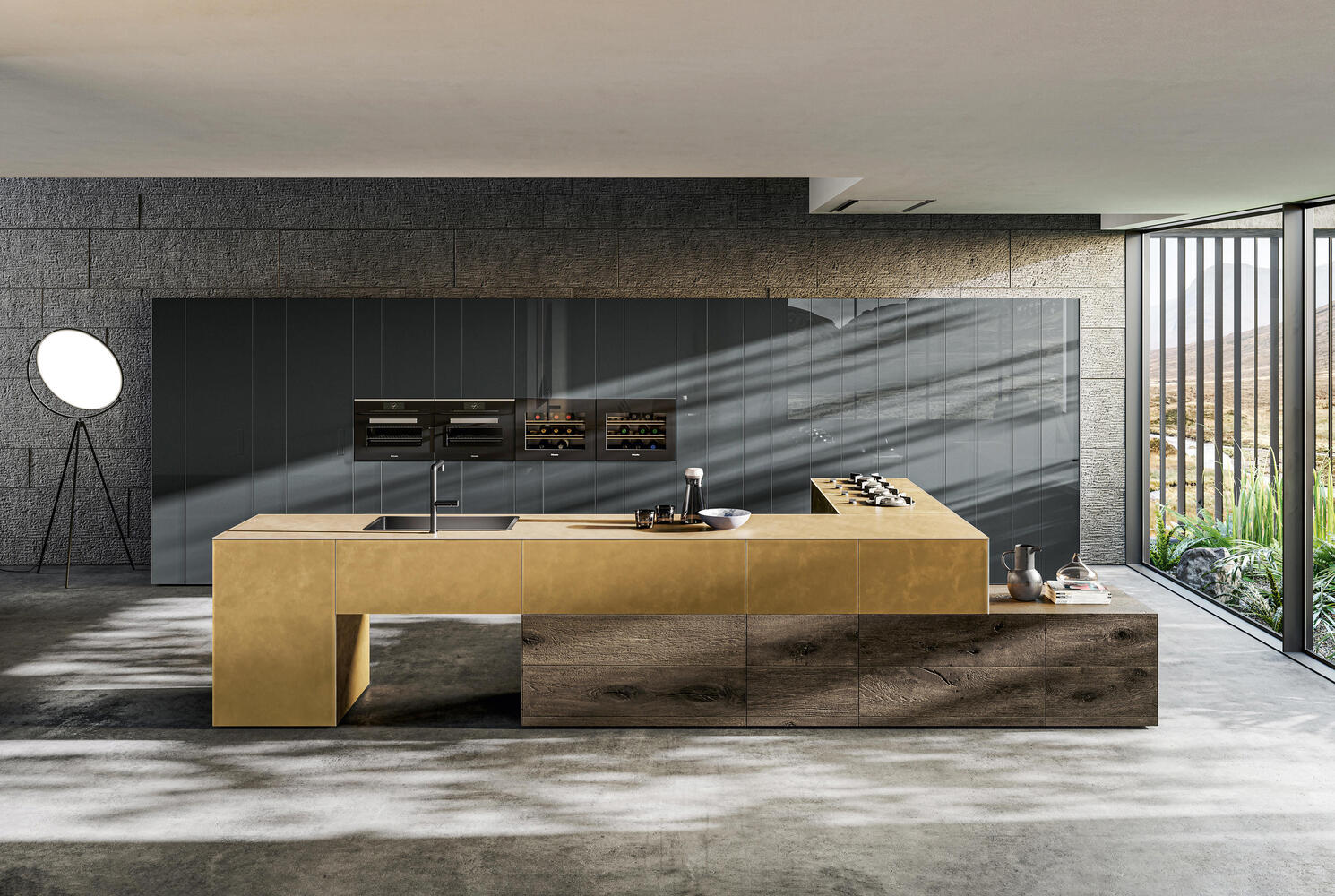 Open Kitchens Elements that Enhance Interaction and Flexibility - 7848